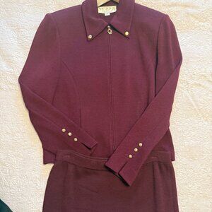 Saint John Knit Skirt Suit